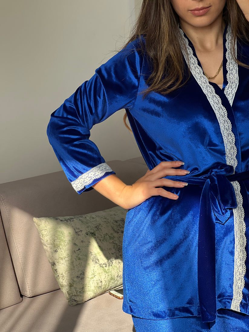 Pyjama en velours doux