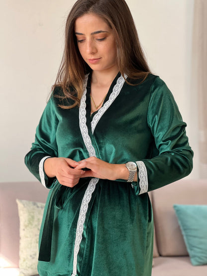 Pyjama en velours doux