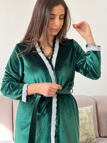 Pyjama en velours doux